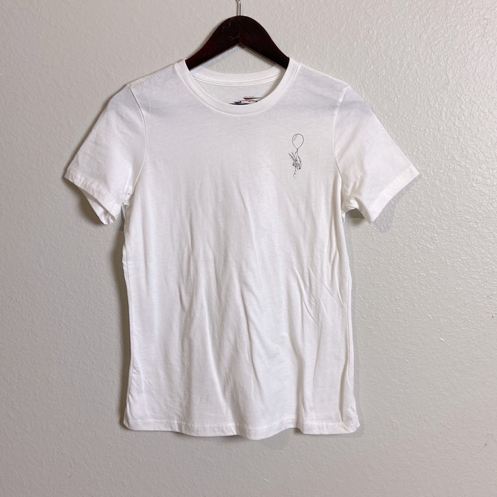 Life of the Party 100% cotton white tee